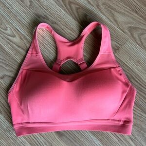 Gymshark Open Back Sports bra | polka pink | Small